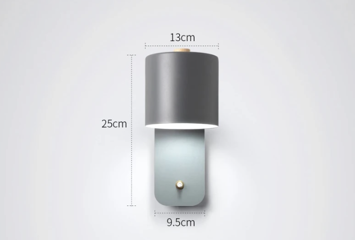 Modern LED Wall Lamps with Switch for Home Decor 