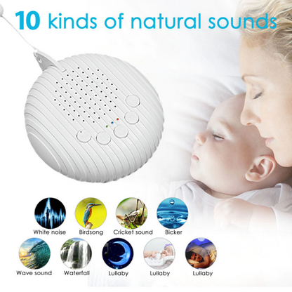 White Noise Machine | USB Oplaadbaar & Slaap Rustgever