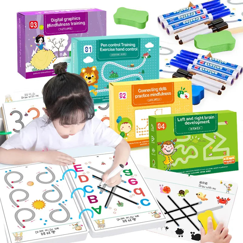 Magic Tracing Workbook Set for Kids