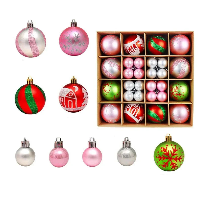 MulticolorTreeBalls - Multikleure Kerstballen