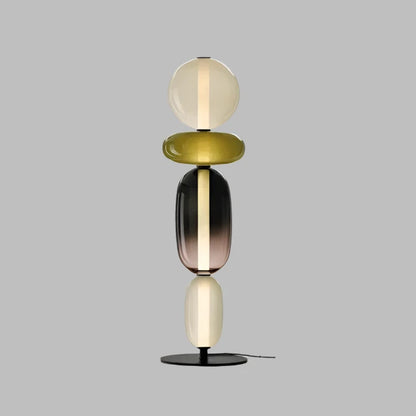 ChromaLuxe - Designer Floor Lamp with Color Accents