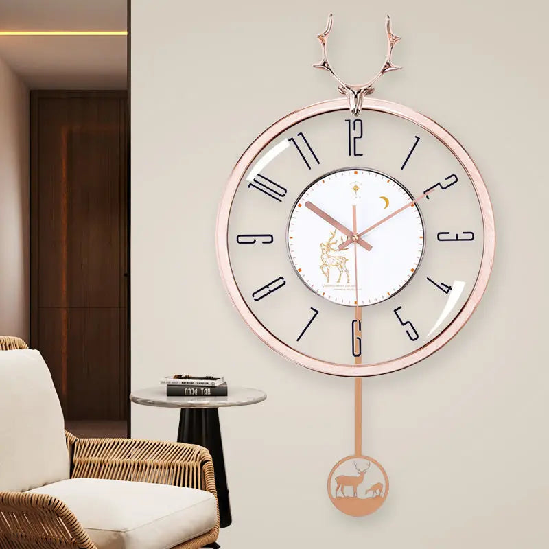 PolarisClock – Luxe Stille Wandklok