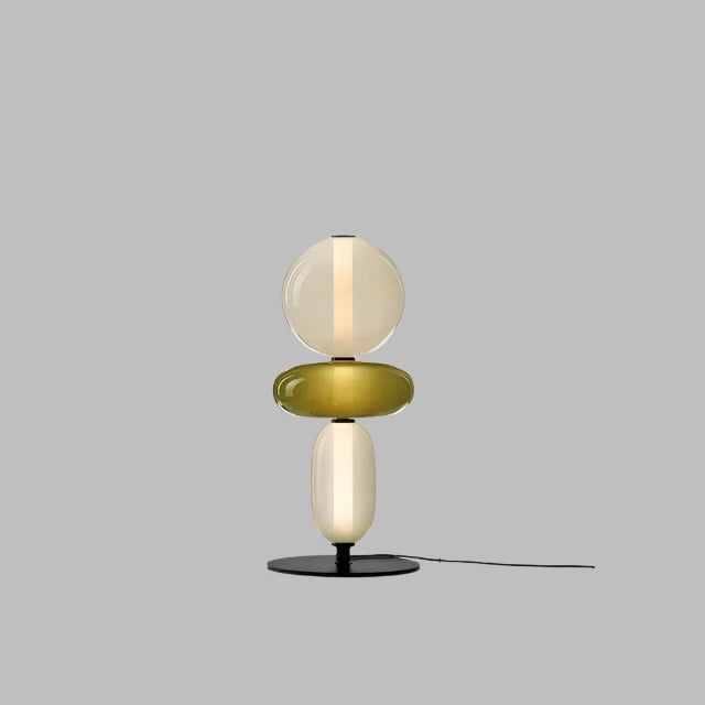 ChromaLuxe - Designer Floor Lamp with Color Accents