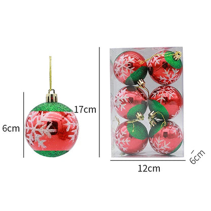 Snowflake - Elegant Snowflake Christmas Baubles 