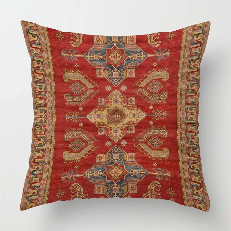 SaharaStyle - Moroccan Pattern Cushion Cover for Office and Living Room 