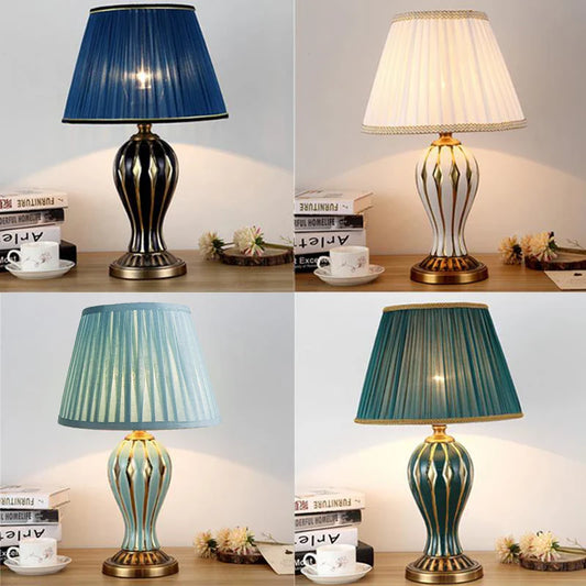 TimelessLuxe - Vintage Table Lamp with Creative Aesthetics