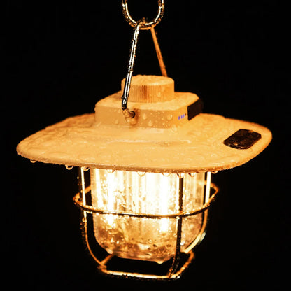 RetroLuxe - Vintage Rechargeable Lamp