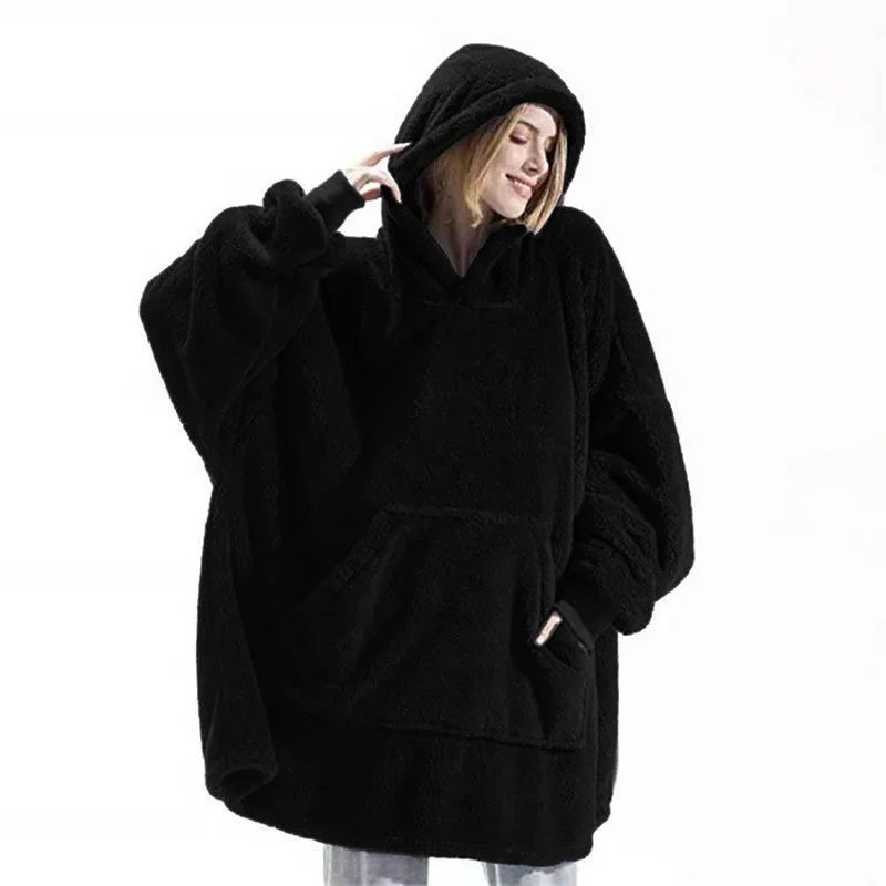 FleeceHaven - Comfortable Blanket Sweater 