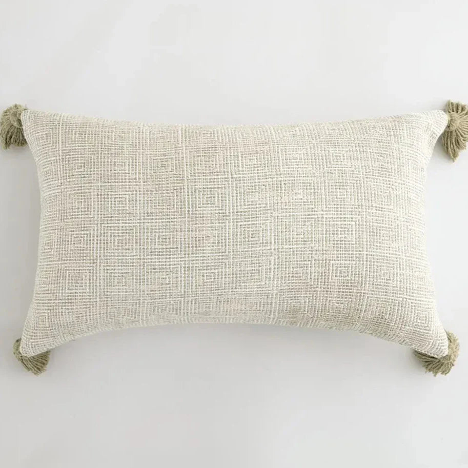 CreamCozy - Decorative Cushion Cover with Linen French 