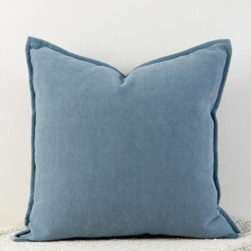 ChenilleCozy - Plain Cushion Cover for Home and Bedroom Decor