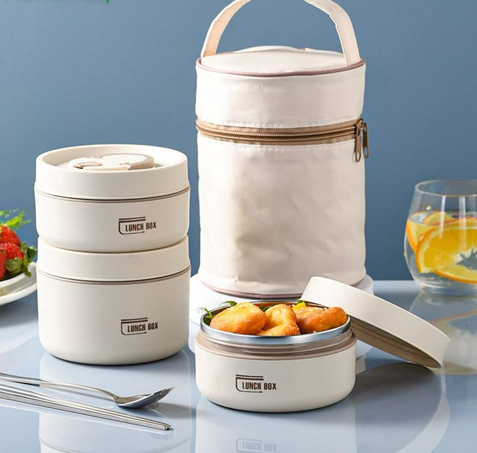 Smart Insulated Lunch Box Set | Ideal for Work and Travel 