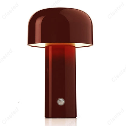 Retro design LED table lamp wireless with touch (USB)