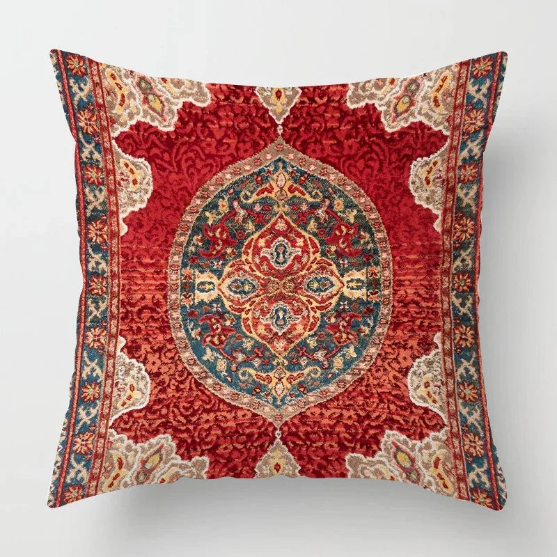 SaharaStyle - Moroccan Pattern Cushion Cover for Office and Living Room 