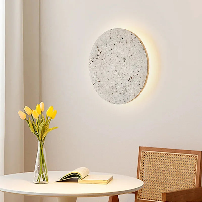 EarthyRadiance - Natuurstenen Wandlamp