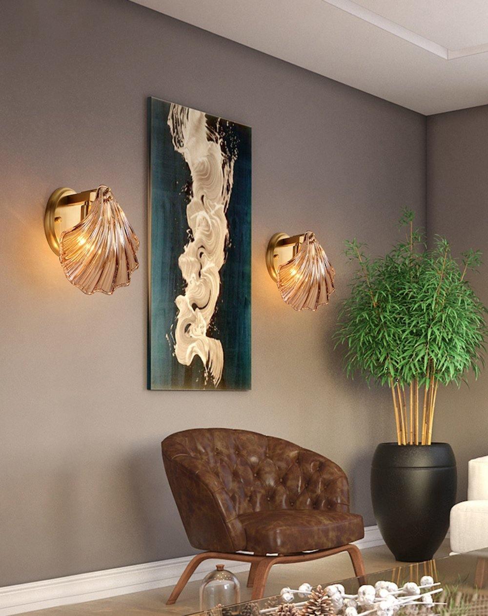 Shell Wall Lamp - Bring the Sea into Your Interior 