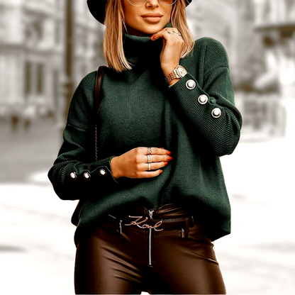 Knotted Elegance | Turtleneck