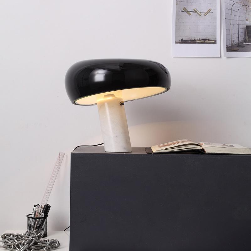 StoneGlow - Decorative Marble Table Lamp, Where Elegance and Warmth Come Together 