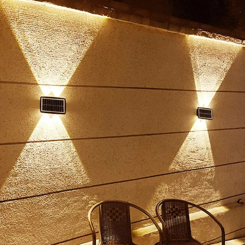 SolarStream - Solar Wall Lamp for Outdoors