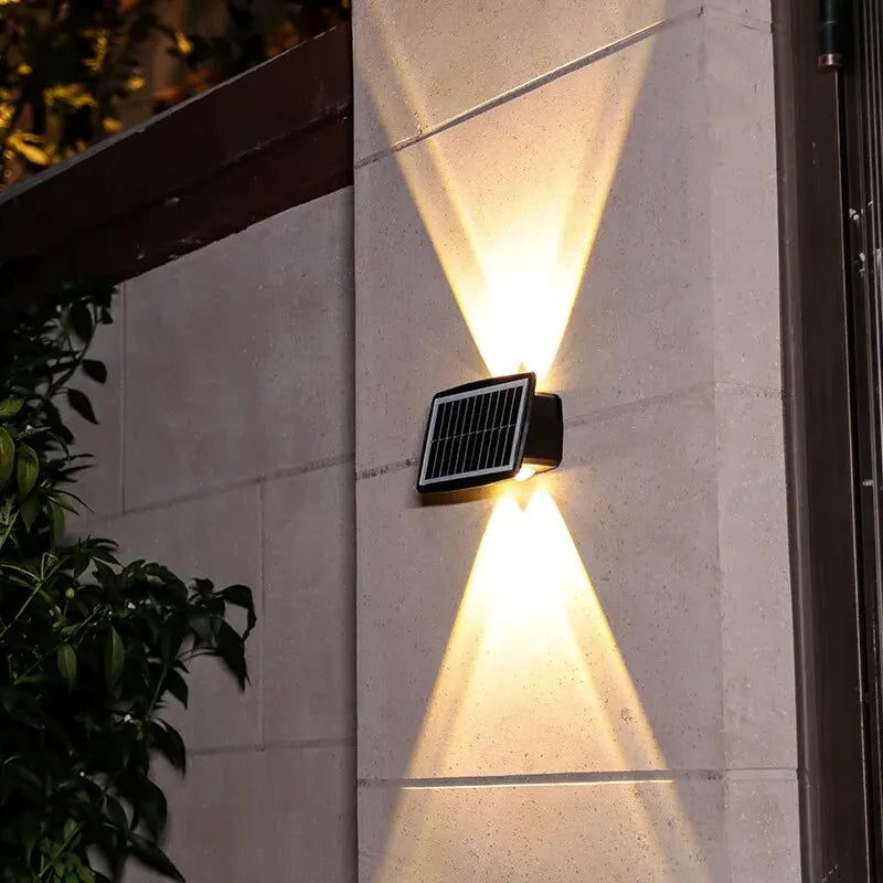 SolarStream - Solar Wall Lamp for Outdoors