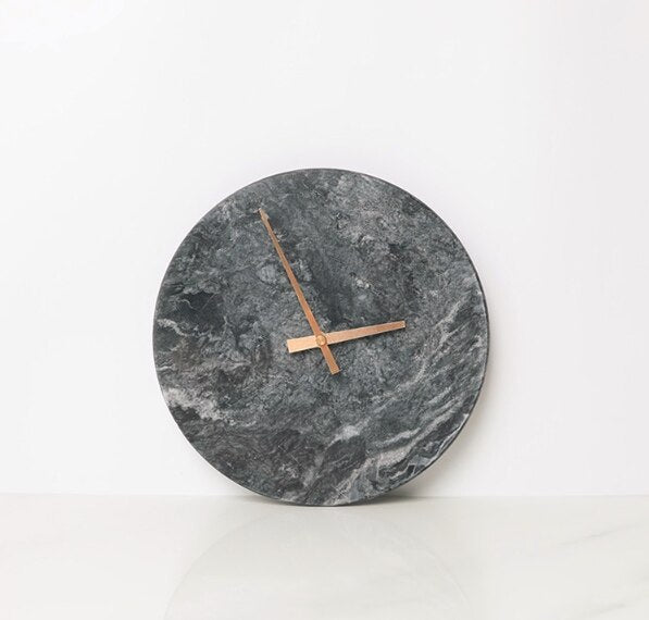 NordicMarble - Wall clock made of Scandinavian marble