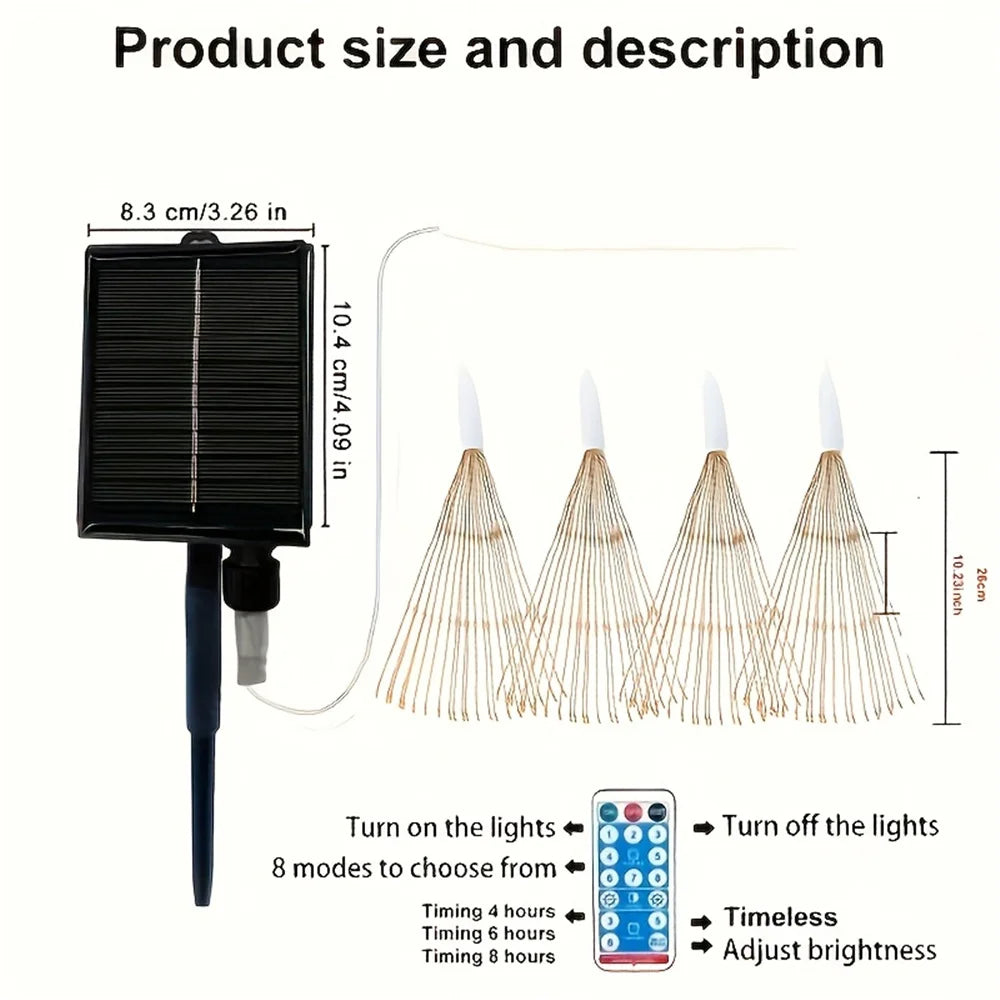 NebulaGlow - Hanging Solar Party Light