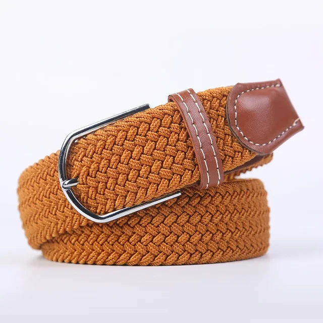 Casual Stretch Belt Made of Elastic Material