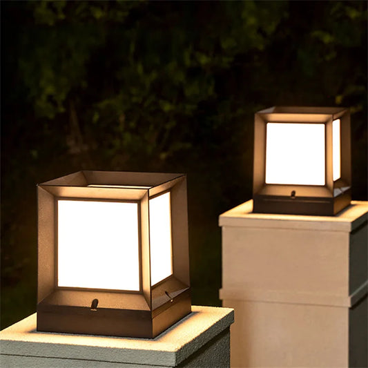 PillarGlow - Outdoor Standing Lamp for Gates