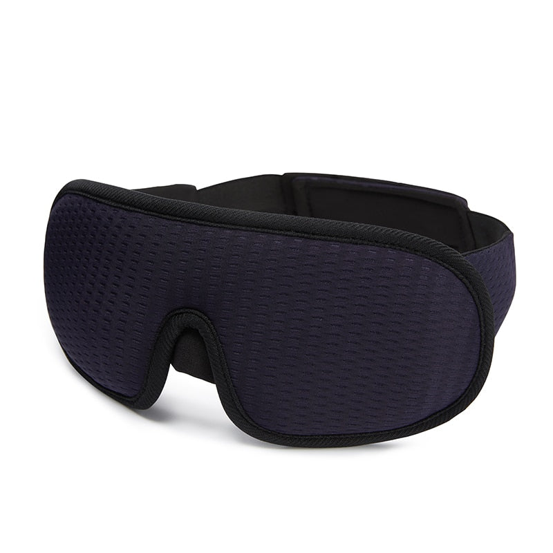 3D Sleep Mask | Light Blocking &amp; Soft Padded