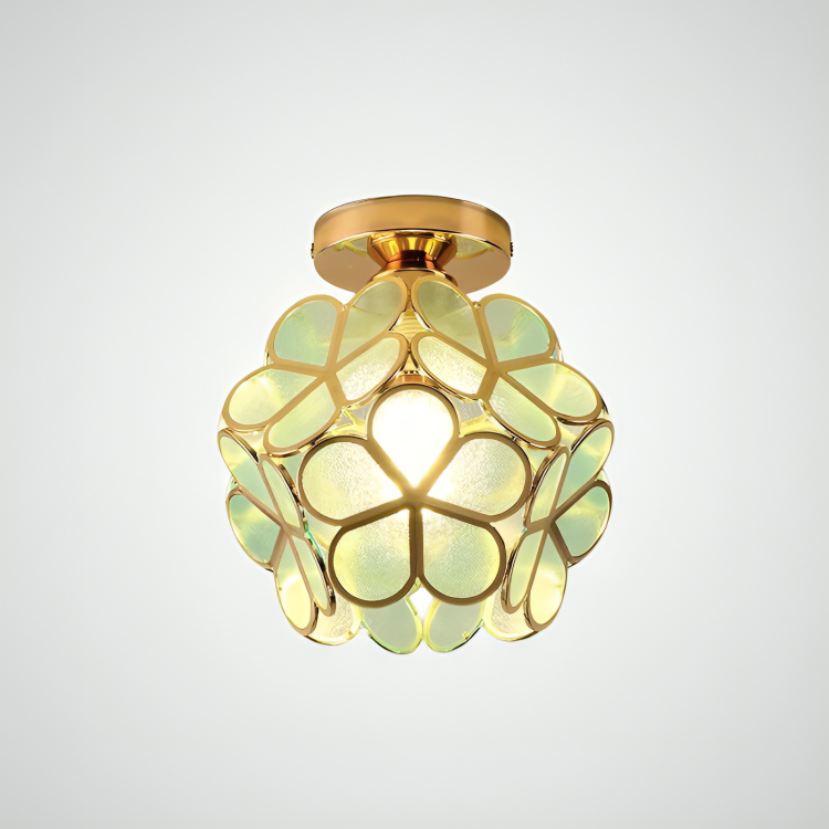 PetalLume - Ceiling Lamp with Flower Motifs 