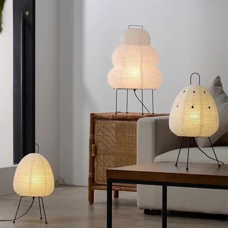 SabiGlow - LED Lamp with Natural Design for Living Room and Table 