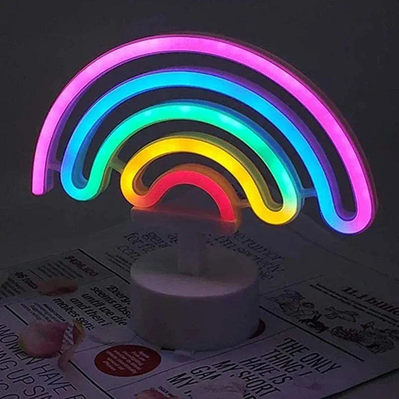 OddlyGlow - Battery Operated Neon Sign