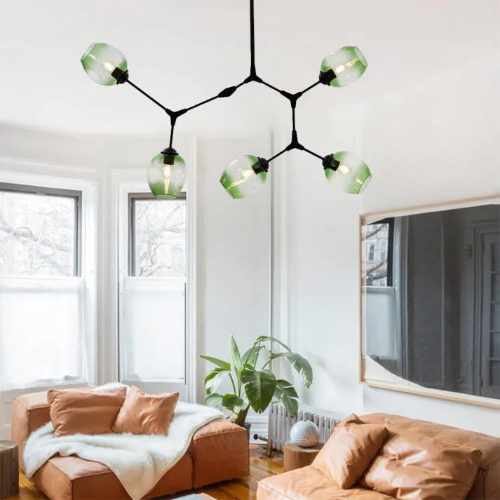 BubbleLight – Sputnik Hanglamp met Glazen Bubbels