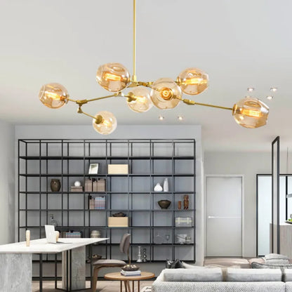 BubbleLight – Sputnik Pendant Lamp with Glass Bubbles