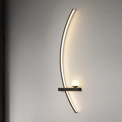 ElysianElegance - LED Wall Lamp with Remote Control