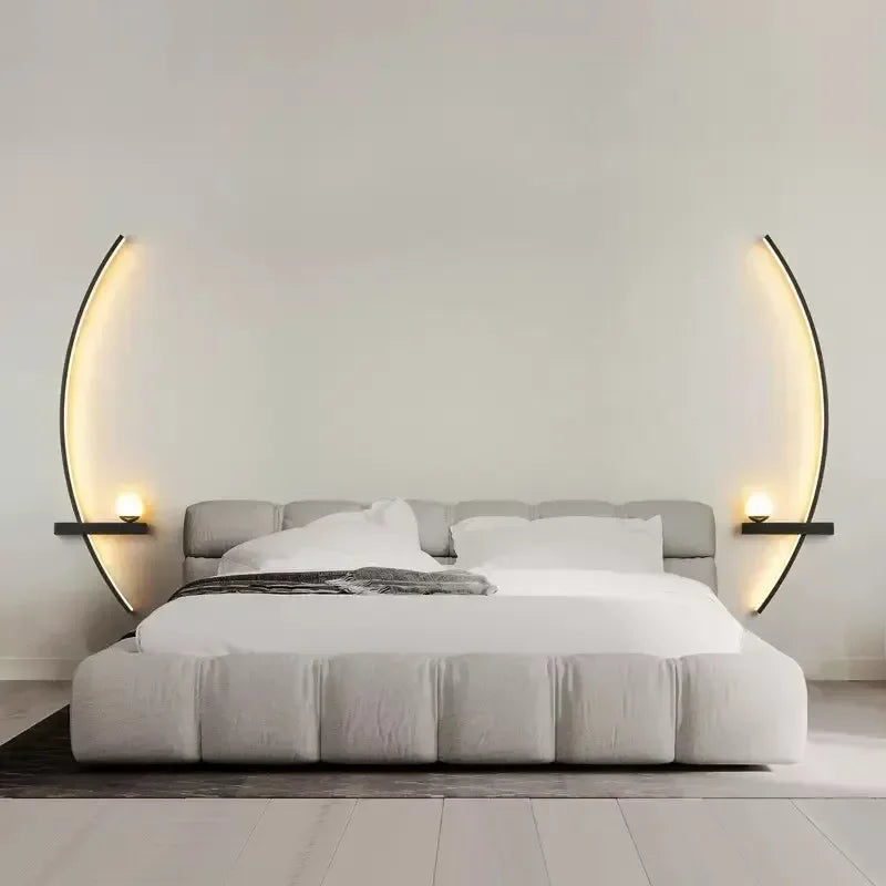 ElysianElegance - LED Wall Lamp with Remote Control