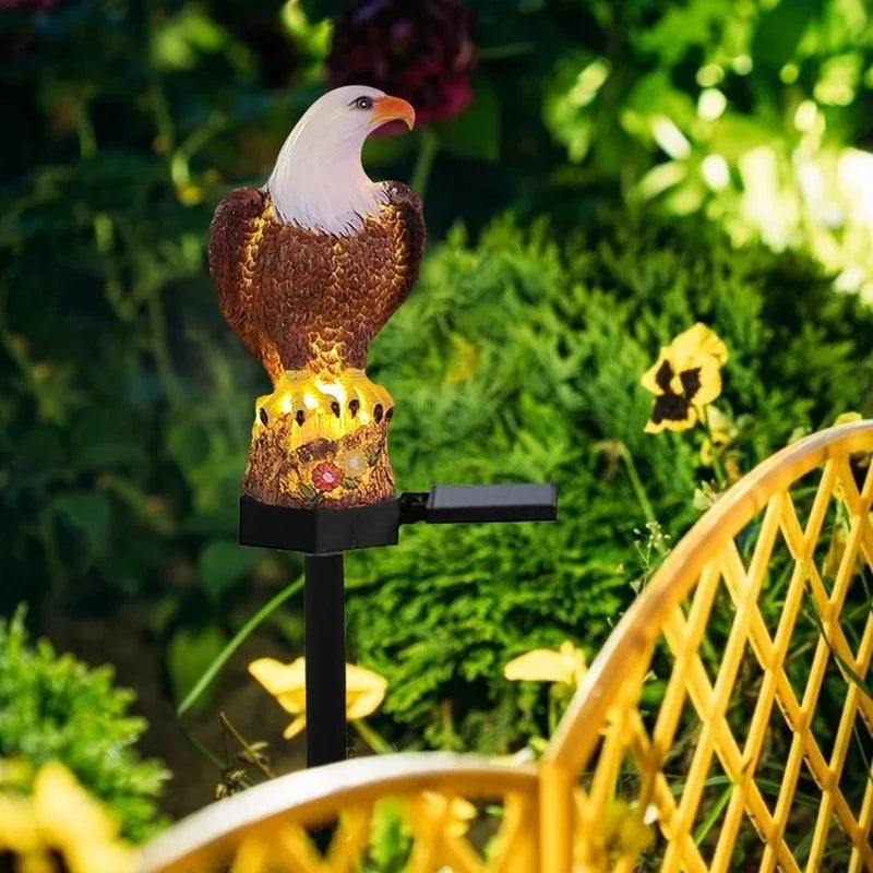 GardenOwl - Waterproof LED Lamp with Animal Decoration 