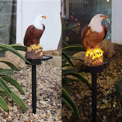 GardenOwl - Waterproof LED Lamp with Animal Decoration 