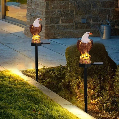 GardenOwl - Waterproof LED Lamp with Animal Decoration 