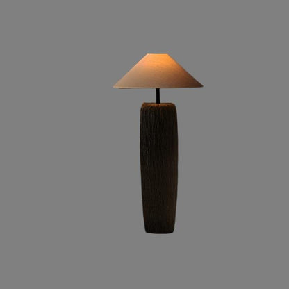 LumiereVintage - Floor lamp made of old wood 