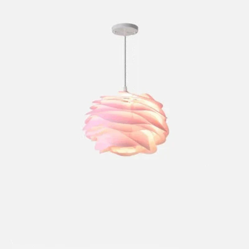 Flower Shaped Glass Ceiling Lamp