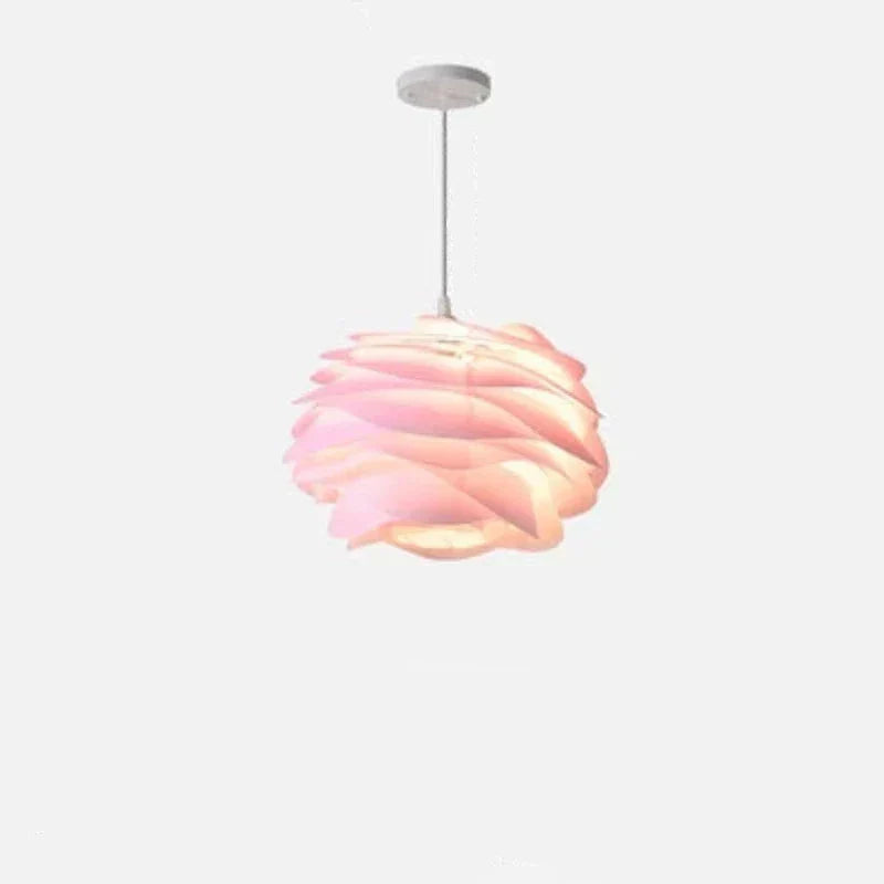 Flower Shaped Glass Ceiling Lamp