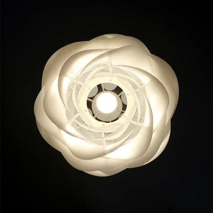 RosaryGlow - Artistic Glass Ceiling Lamp 