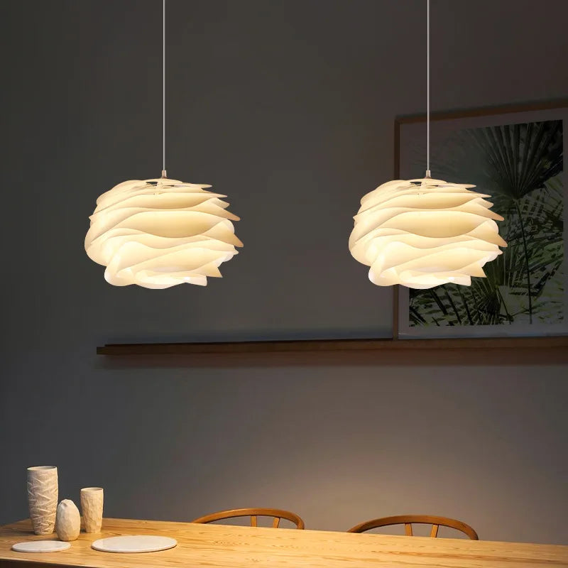 Bloemenvormige Plafondlamp van Glas