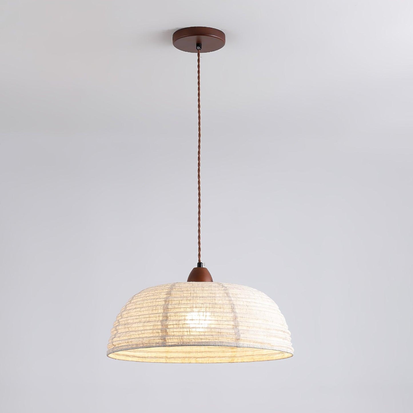 WoodLumiere – Elegant Wooden Pendant Lamp