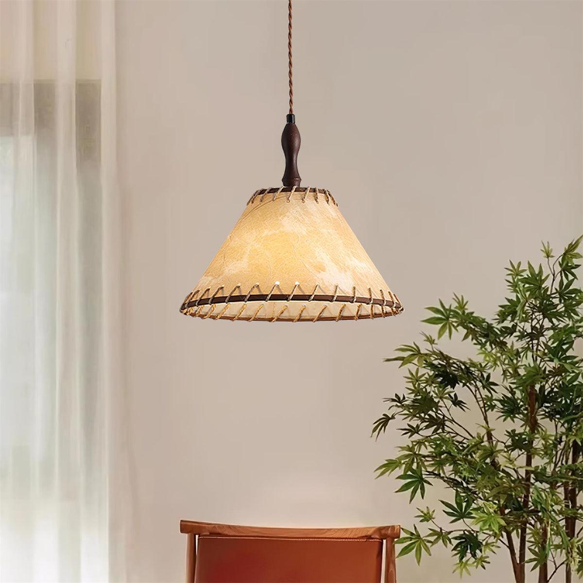 WoodLumiere – Elegante Houten Hanglamp