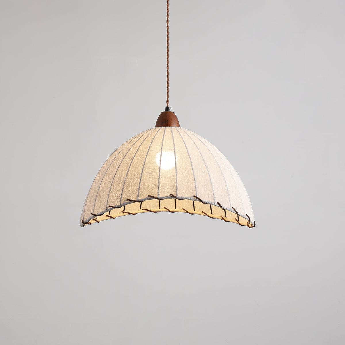 WoodLumiere – Elegant Wooden Pendant Lamp