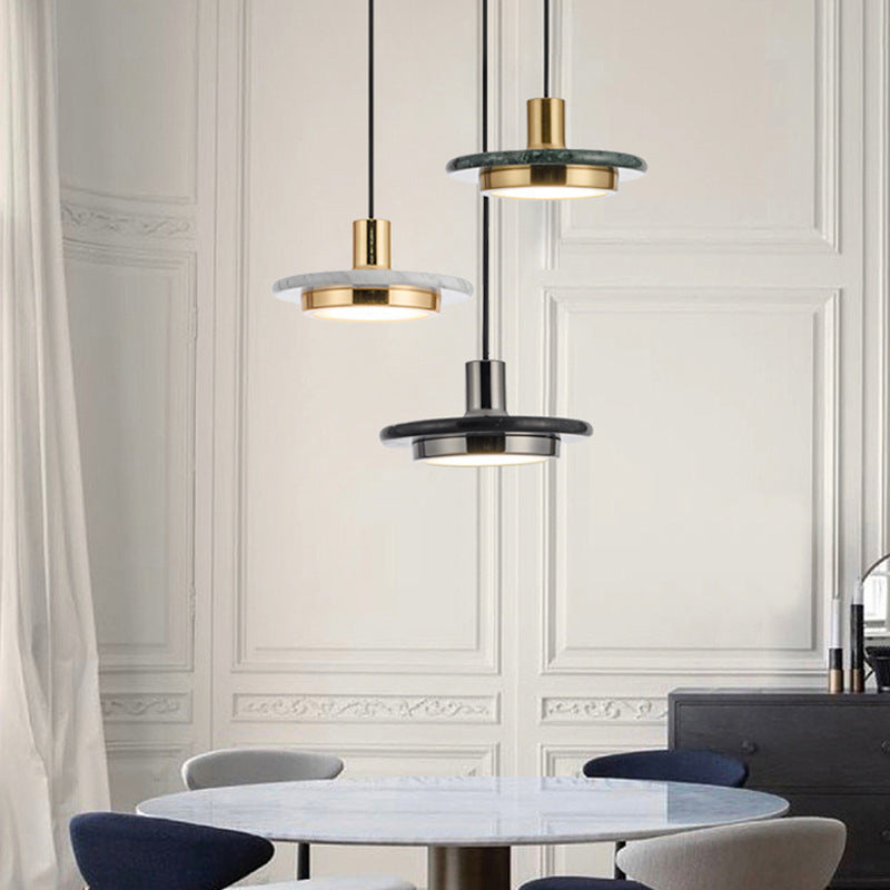 Sleek – Modern Marble Pendant Lamp 