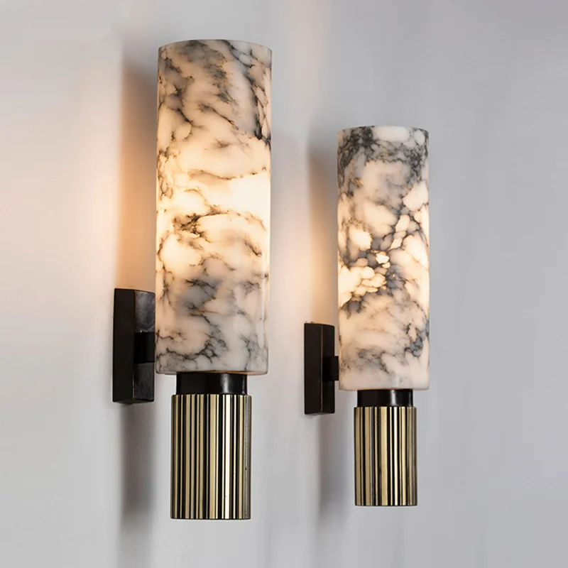 MarbleGlow - Marble Wall Lamp 