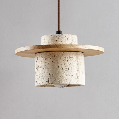 EarthLuxe – Timeless Travertine Design Chandelier 