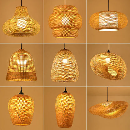 BohoBloom - Handmade Rattan Chandelier